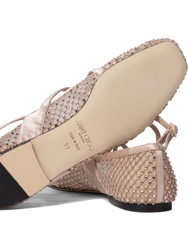 Jimmy Choo Astoria Ballerinas - Rosa | 0d3e54d0e90b1b727b0e91aff47af80ad906b816