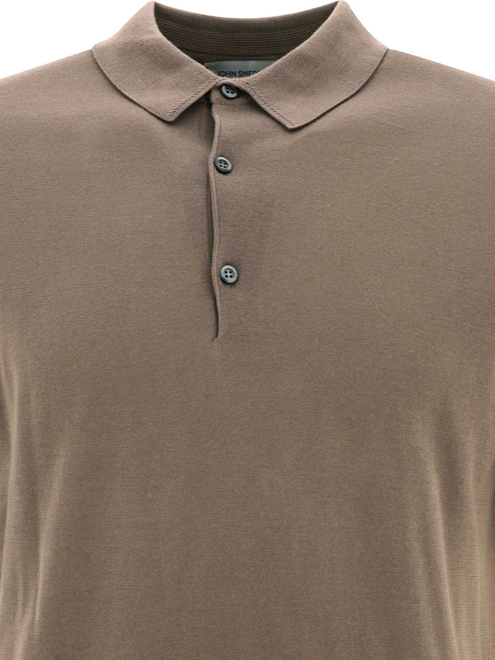 John Smedley Adrian Polo shirts - Marrone | 58a1bef66568d3a1baa46d90e9773f45eb2d741f