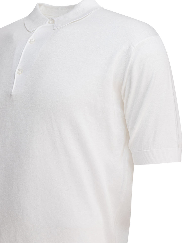 John Smedley Adrian Polo shirts - Bianco | c2f6e9d206a736fa6629970bb8c72fc991e5c5f3