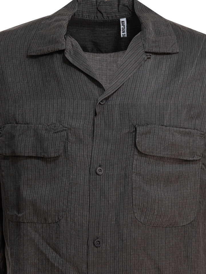 Kaptain Sunshine  Shirts - Nero | 37fb4dc28e7540cc7d8d6d2d0b0f4600ce98a3f0