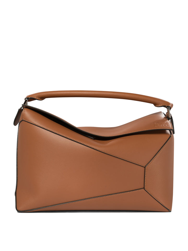 Loewe Puzzle Edge New Large Handbags - Marrone | 846ddbbfe679bf17a69ed998871626812289339e