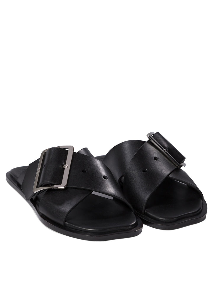Loewe Petal Belt Sandali - Nero | 51e29f433aea4f4a0f7928329174a7e10e07ab44