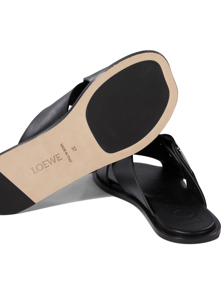 Loewe Petal Belt Sandali - Nero | 729fd27906d20af29bb1f3178d9a2ee3bbcbab1e