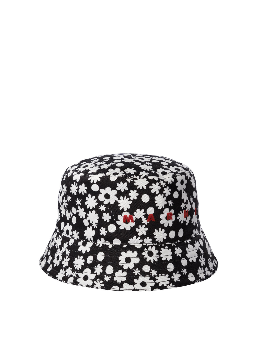 Marni Cotton Bucket Hat Cappelli - Nero | b07dd8bb14c4cf552ece28a669e150c3141df269