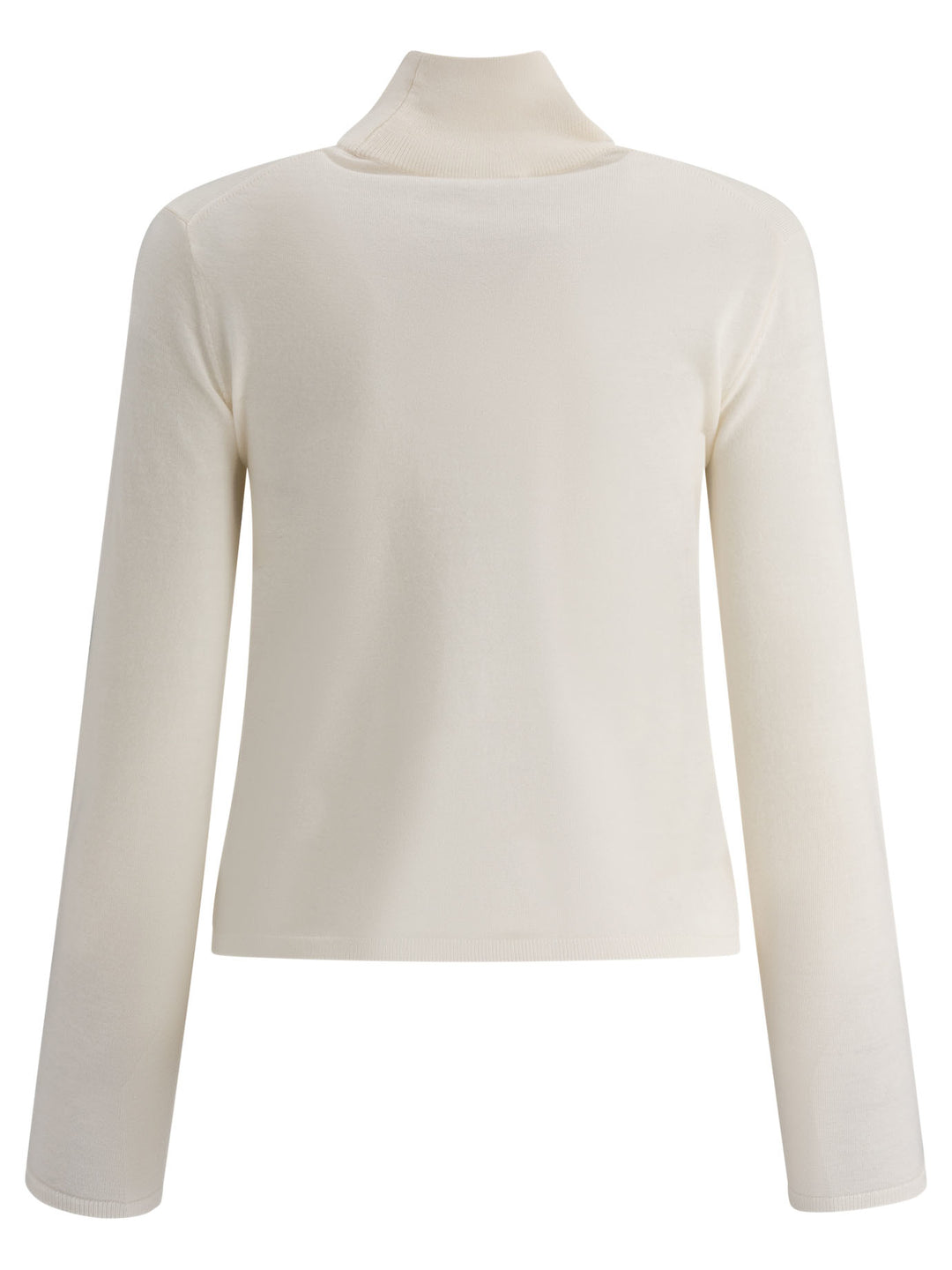 Max Mara Cashmere Turtleneck Knitwear - Bianco | 13bbe54bc6e1c9942813f6a23e27ea86a50aea99