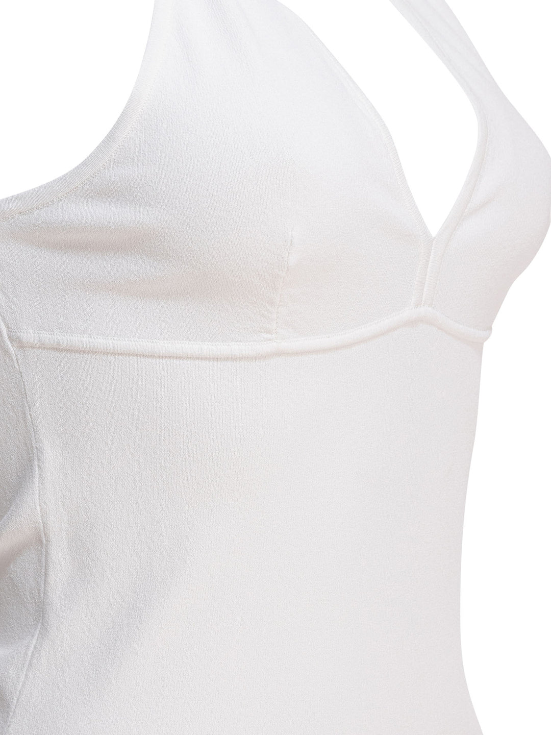 Max Mara Viscose Top Top - Bianco | 8fd14b9cb8b90e72f8f534adc728021d82eb964f