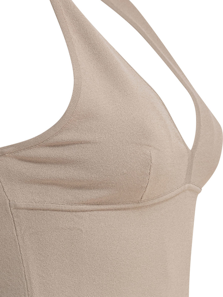 Max Mara Viscose Top Top - Beige | 237b1320f67ba09c8145ed8cc760911a808b2d2c