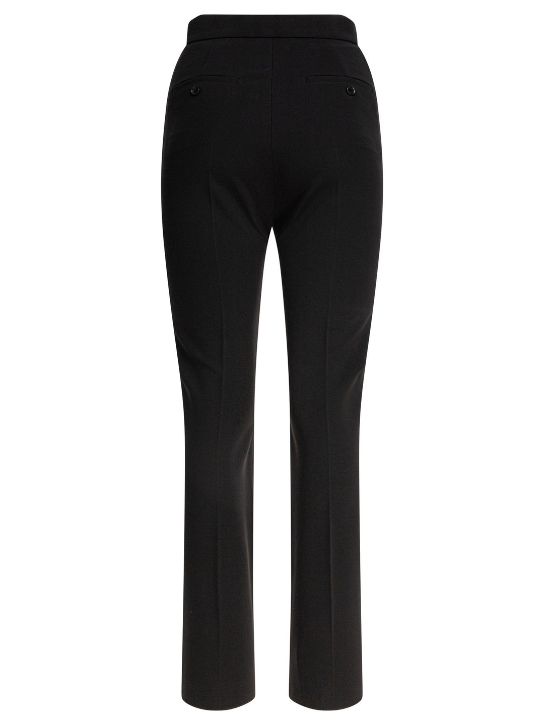 Max Mara Straight-Leg Trousers - Nero | 4ab3834f78bdedca755e91a5c517405fb9546fa6