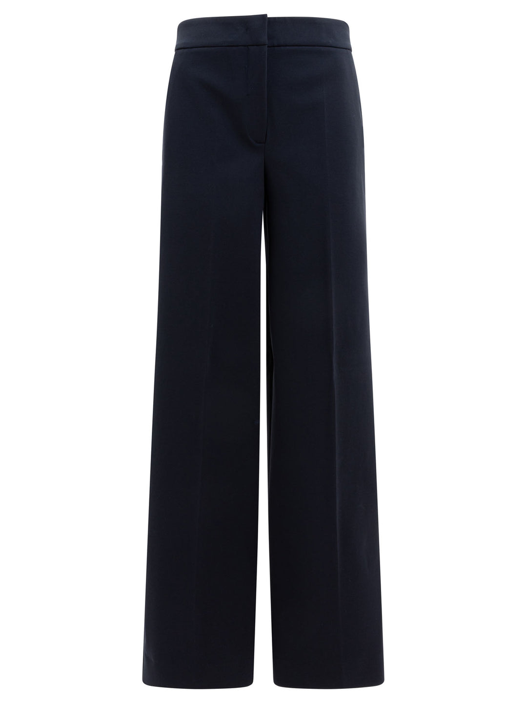 Max Mara Straight-Leg Trousers - Blu | c62a7922be1063d1ef8538ad6cb0e59a50fa0ab4