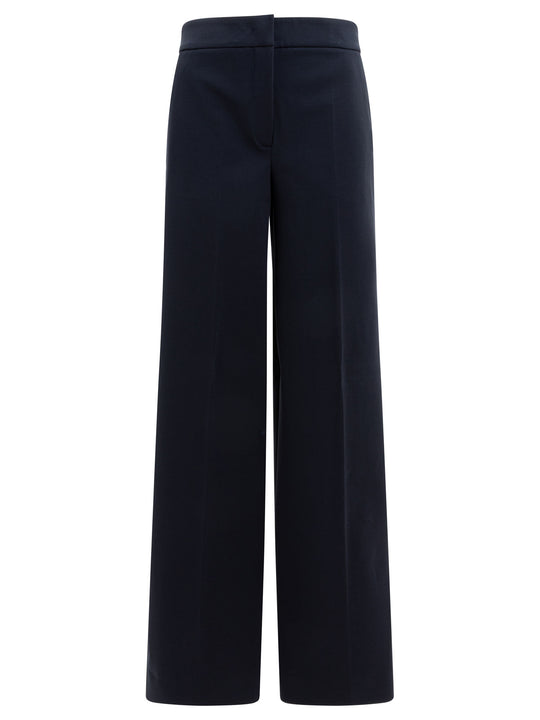 Straight-Leg Trousers Blu