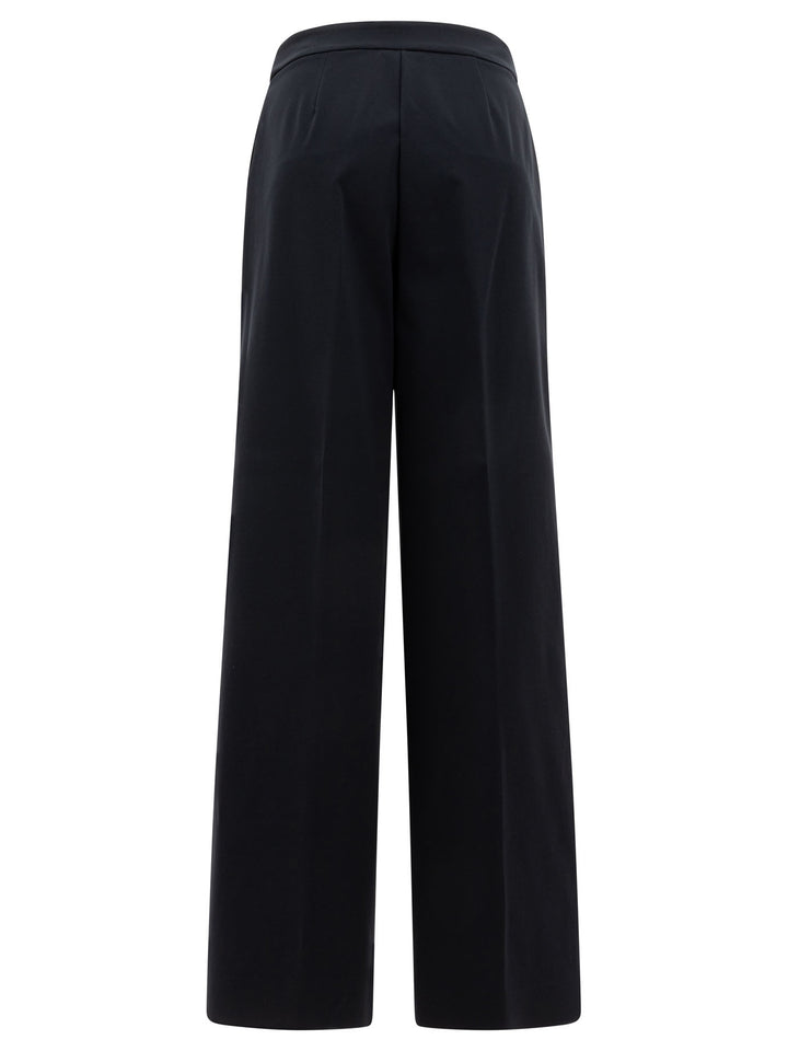 Max Mara Straight-Leg Trousers - Nero | 2f03c0f1f69dacb35072fb1ba3e83f5bf9d132a0