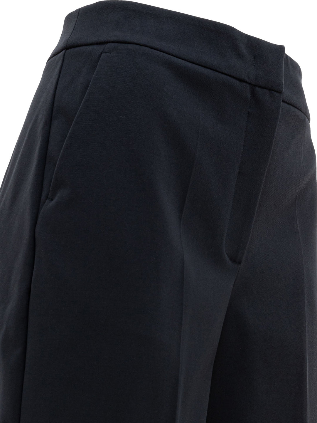 Max Mara Straight-Leg Trousers - Nero | 97eeee25960de7ab993b8d2aed21fbdfe96d8911