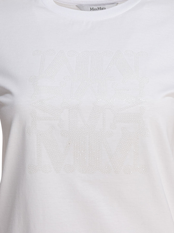 Max Mara Maxmarabesque T-shirts - Bianco | 2ab04b333e339c0e8354692ab2b8257ac35e1f18