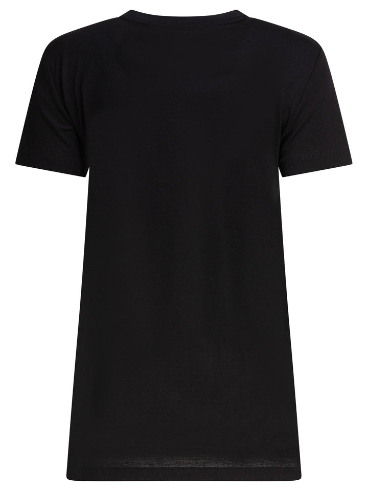 Max Mara Maxmarabesque T-shirts - Nero | 9d69ef72a5848486b833c76a364d7d9b64eb6865