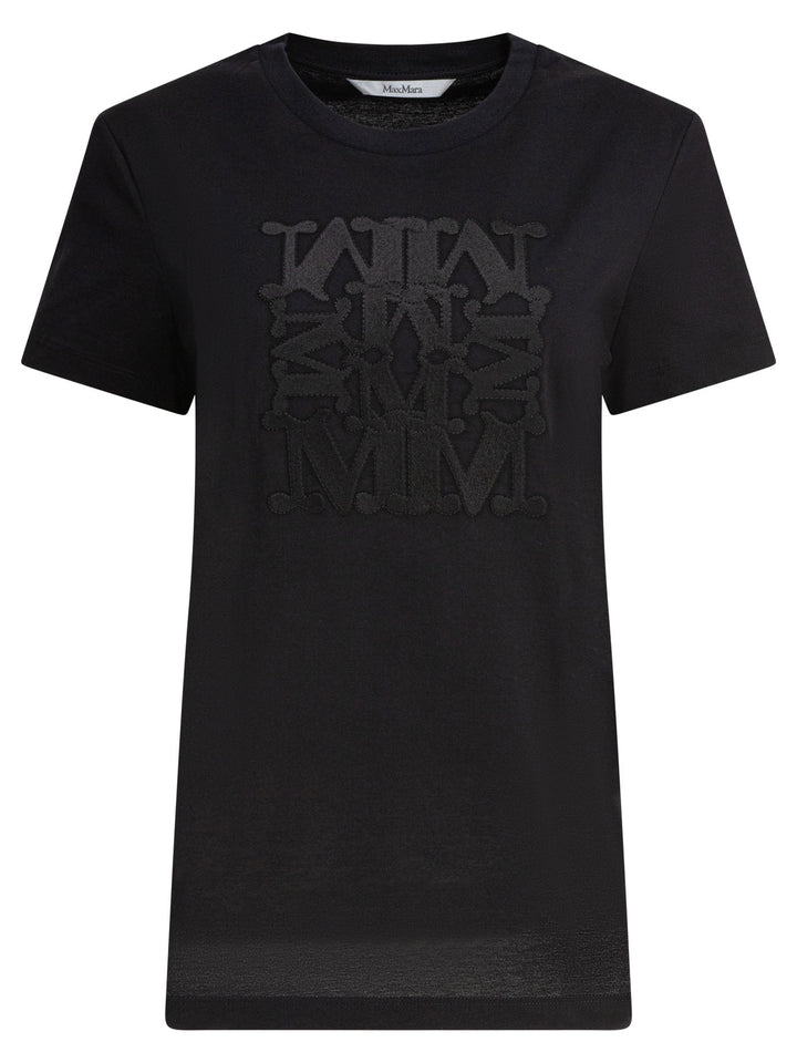 Max Mara Maxmarabesque T-shirts - Nero | 54036913b78fe7d9563cf5a6e511ad8c6d2efd80