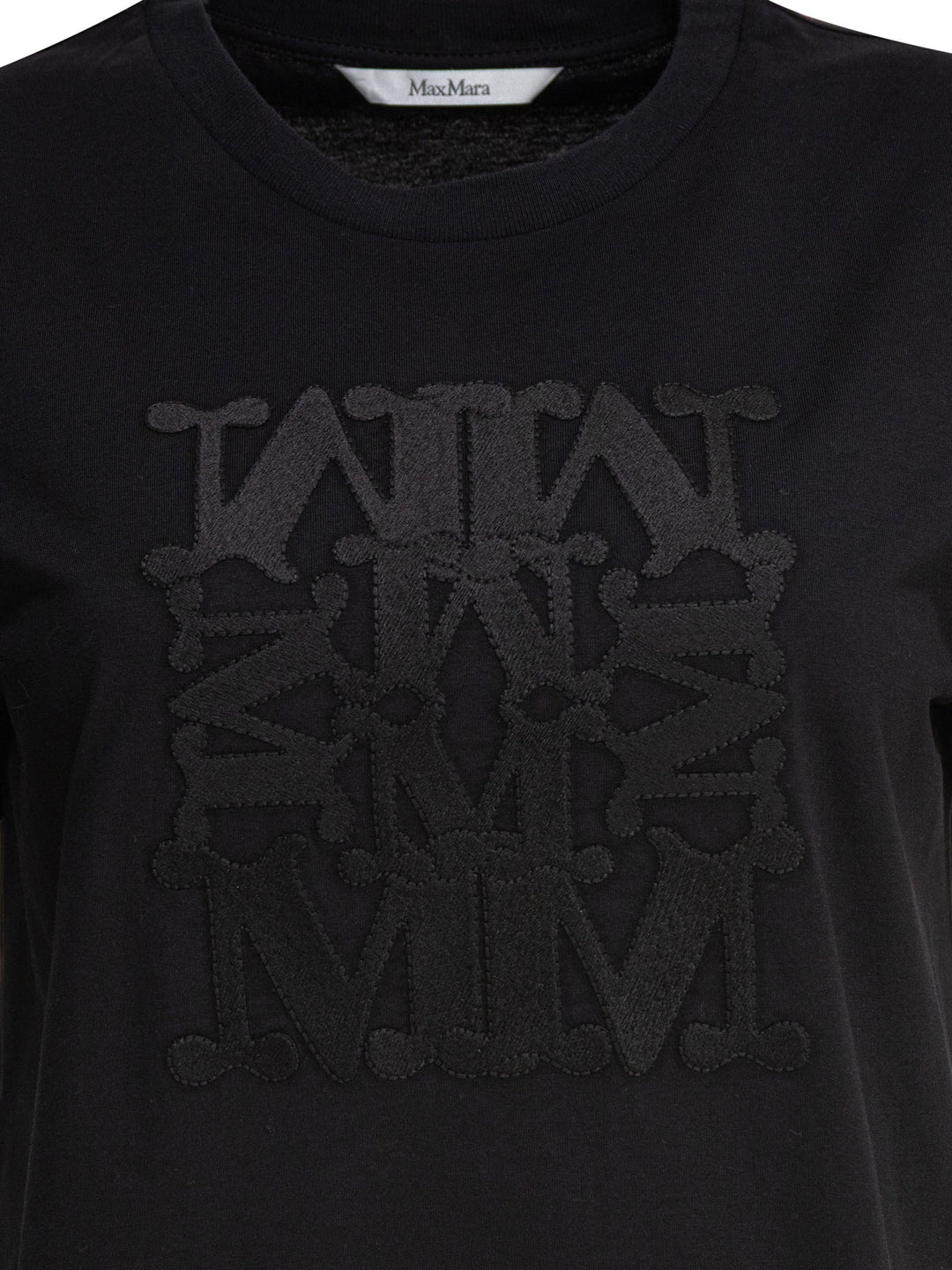 Max Mara Maxmarabesque T-shirts - Nero | 33ff58b97202d668a2d16e782ec0eb7ad66aebca