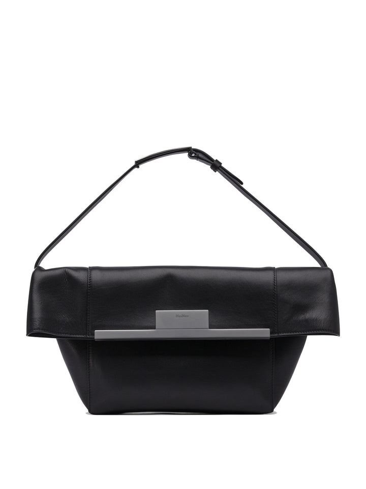Max Mara Clasp Borse a Spalla e Tracolla - Nero | a35ea478ef1237083db68c8e2b40722f4bfb0994