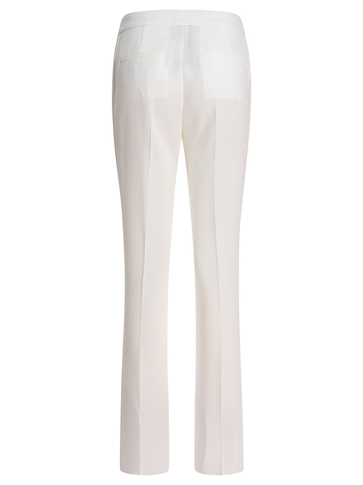 Max Mara Pianoforte  Trousers - Bianco | bd3692d704cb0fa43ffbe63d624bd125bc47ee10