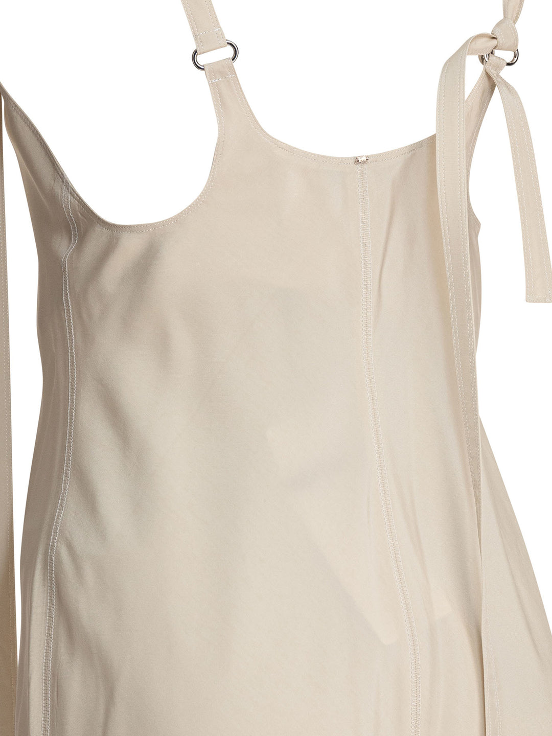 Max Mara Sportmax Long Flared Dress Abiti - Beige | 646ebb54984ebba898f8b519edc1a19a73fa64c9