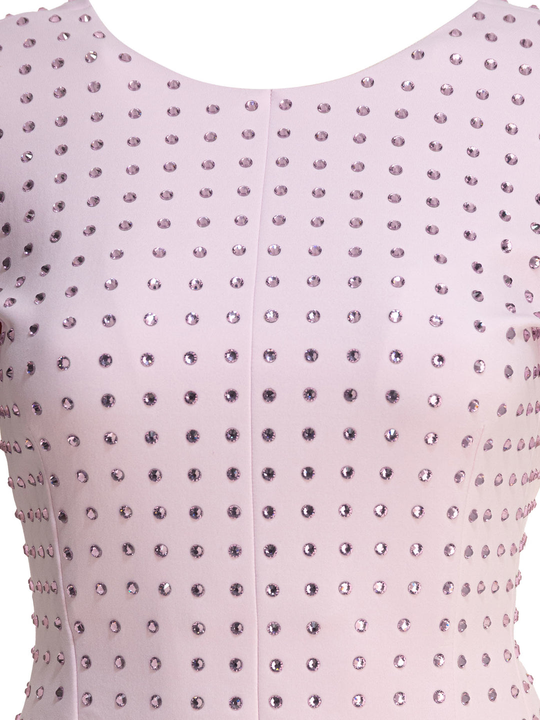 Max Mara Sportmax Short Dress With Open Back Abiti - Rosa | 0d35fa52d68f31beee2300a88af14c88695fcb58