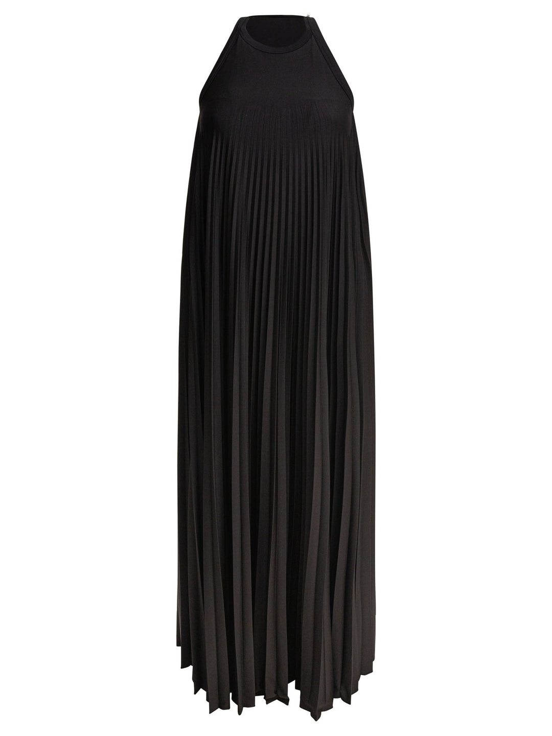 Max Mara Sportmax Long Dress With Open Back Abiti - Nero | e03893eceba744030087608973ebaea1b8423d00