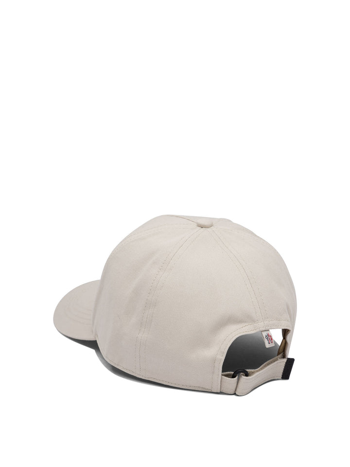 Moncler Grenoble Gabardine Trucker Cap Cappelli - Beige | 3812a11a9f88a406b4bf003c952aebc9a6a1d96a