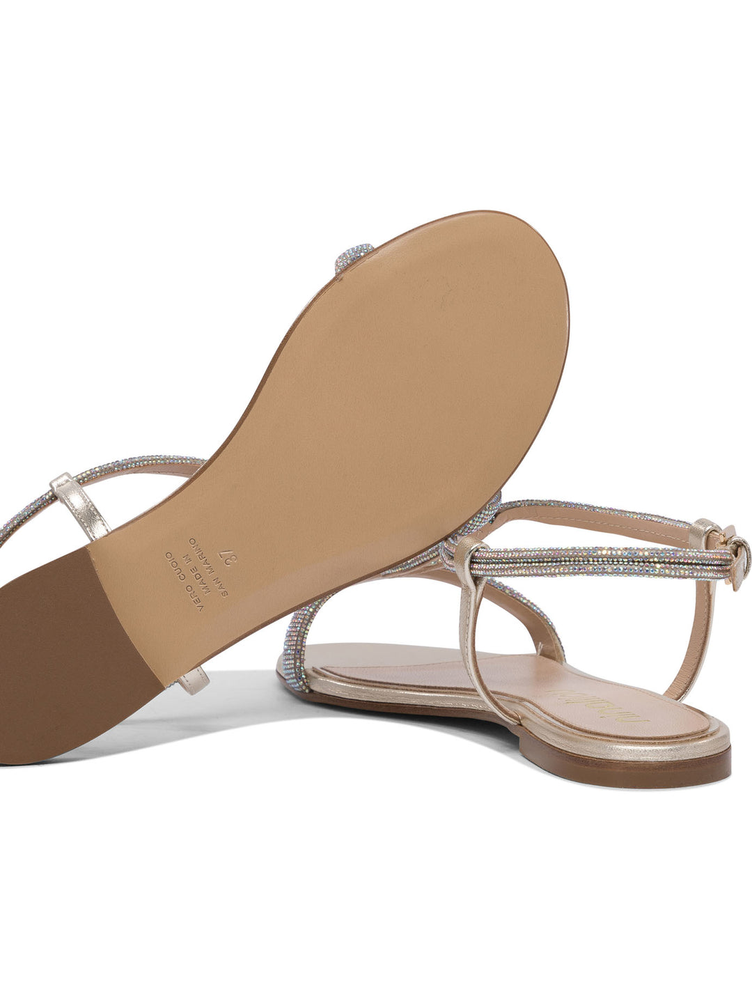 Ninalilou Sandales Silver