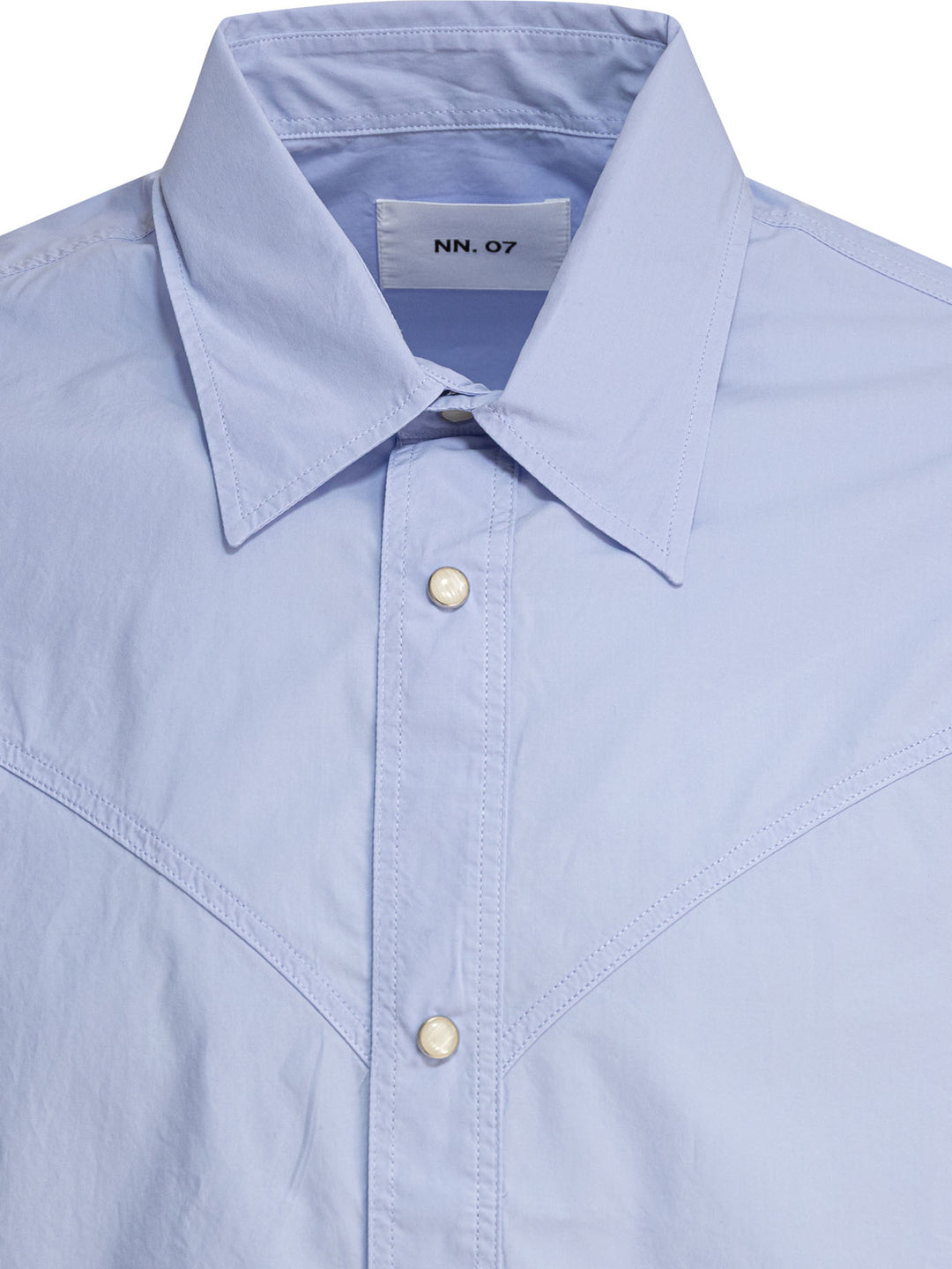 Nn.07 Joe Shirts - Light blue | 7eaec2ff004154b72c9980870e7dbcee483b1fad
