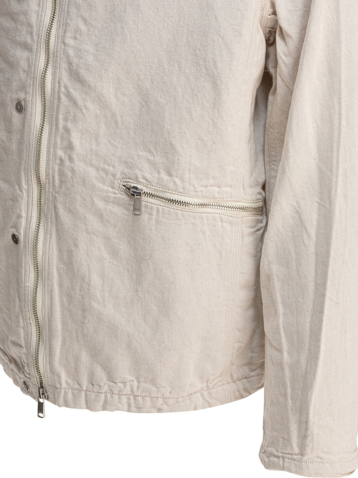 Nonnative Cotton Overshirt Jacket Jackets and Coats - Bianco | 1b35d34b6b5bb16bebf9984132c5cc7ee6bcb4de