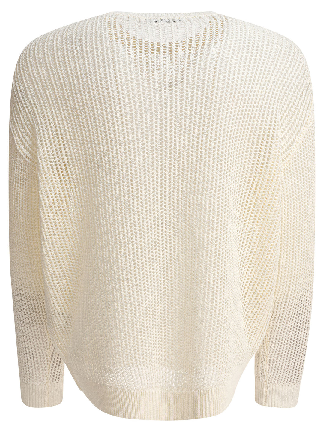Nonnative Cotton Blend Crewneck Sweater Knitwear - Bianco | b85a151acb710dfe7df1fd46917025cb7fc9369a