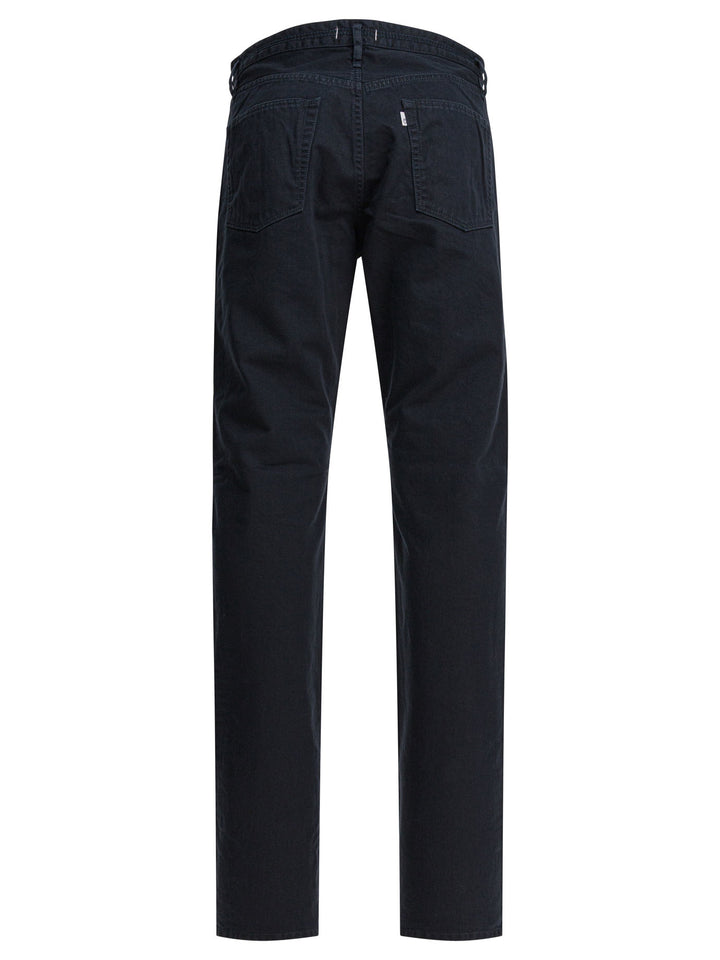 Nonnative Five-Pocket Cotton Pants Trousers - Blu | a0e8e6a1b40631522a2cb59f434aee780bb2e675