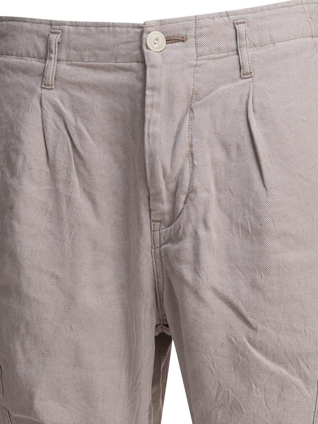 Nonnative Linen-Blend Cargo Pants Trousers - Grey | 5a80cac9f60d23c17ff26b1fb4aabb1f652033be