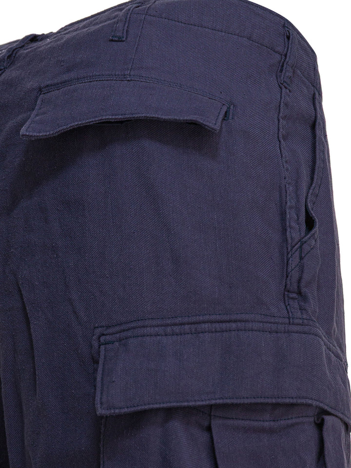 Nonnative Linen Cargo Shorts - Blu | f6bfd7dc29fd2254d6288736a7c40289e2f0f0af