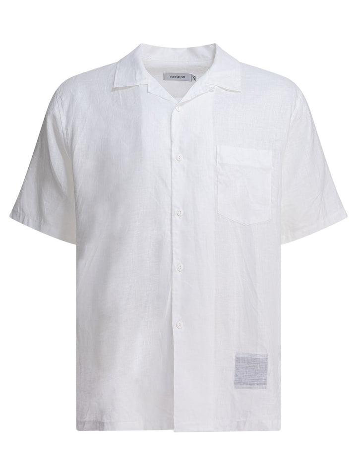 Nonnative Voyager Shirts - Bianco | 241137848b4c6dbe7442c3d68aeb5220f79232fd