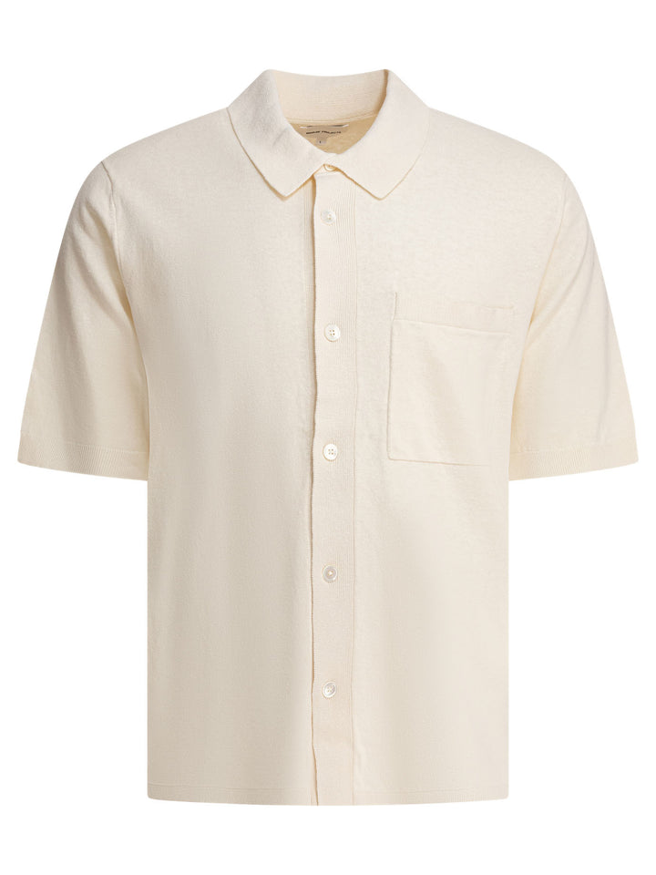 Norse Projects Rollo Shirts - Bianco | 530a45559aa657a03ddfa557b226e9a747d00b50