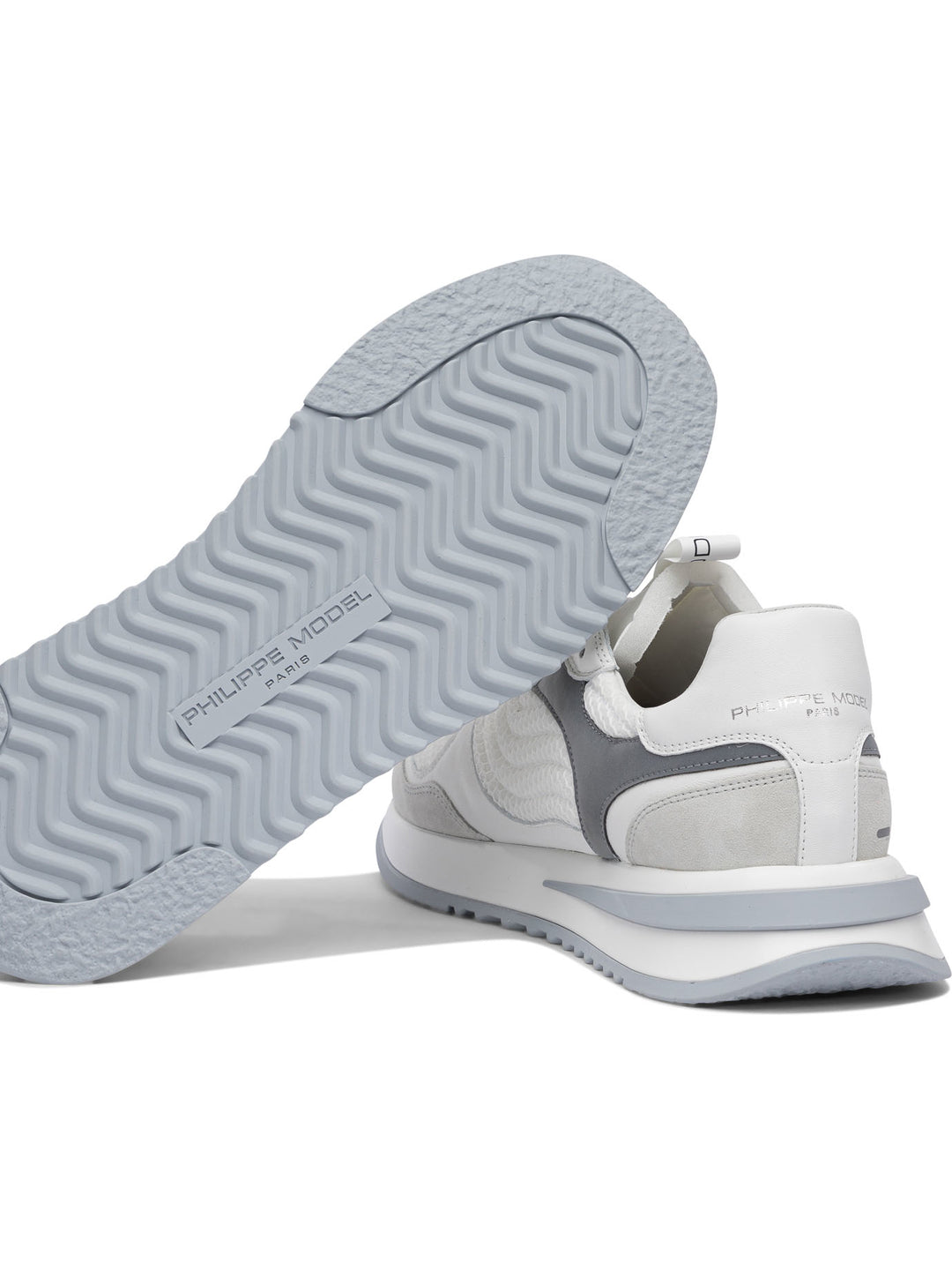 Philippe Model Paris Graue Sneakers und Slip-Ons