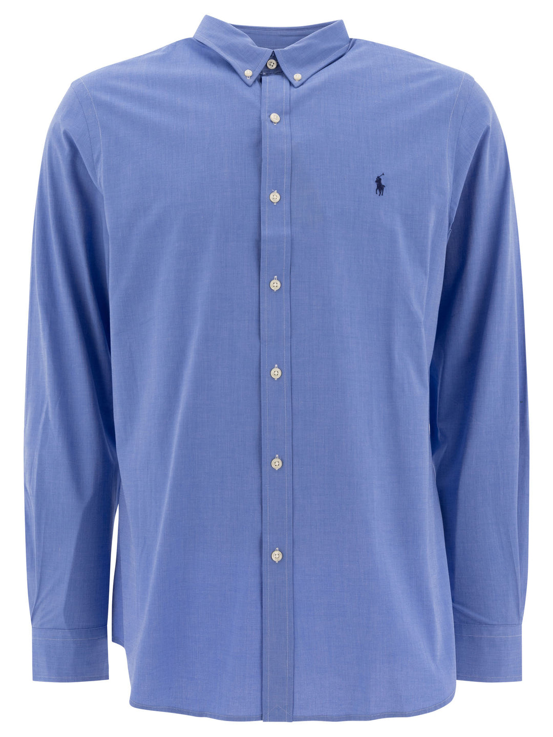 Polo Ralph Lauren Slim-Fit Stretch Fil-À-Fil Shirt Shirts - Blu | 64e5bf740c996416540e1794423462838587468c