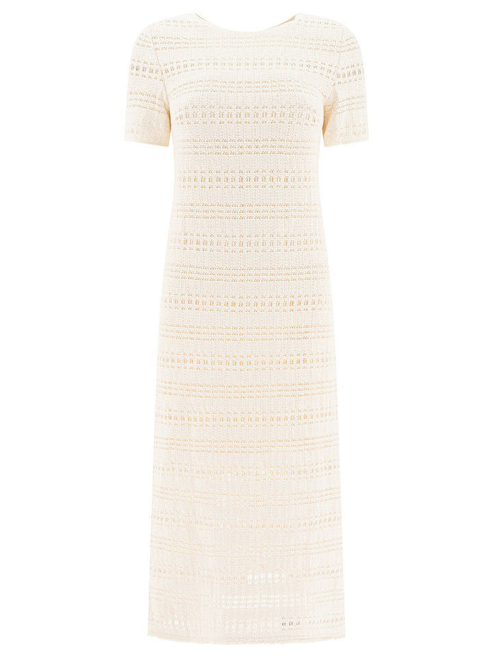 Sandbeige  Abiti - Bianco | d24b7aa8eefb9fd331e11cdc286d4ad6eb33c953