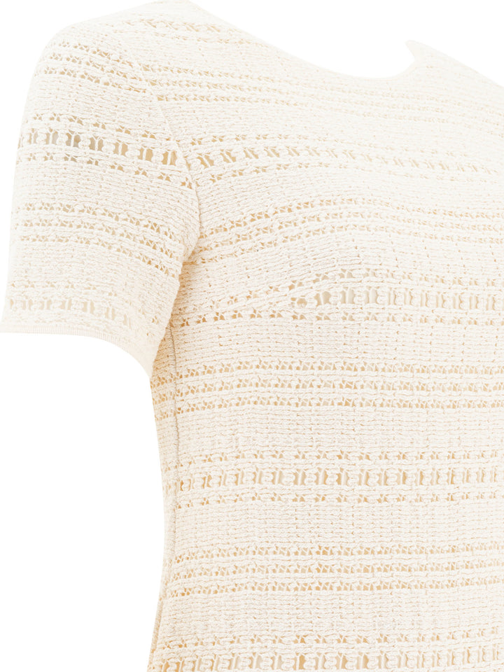 Sandbeige  Abiti - Bianco | 867e302956de65045afc35c21cb1dc948038ebff