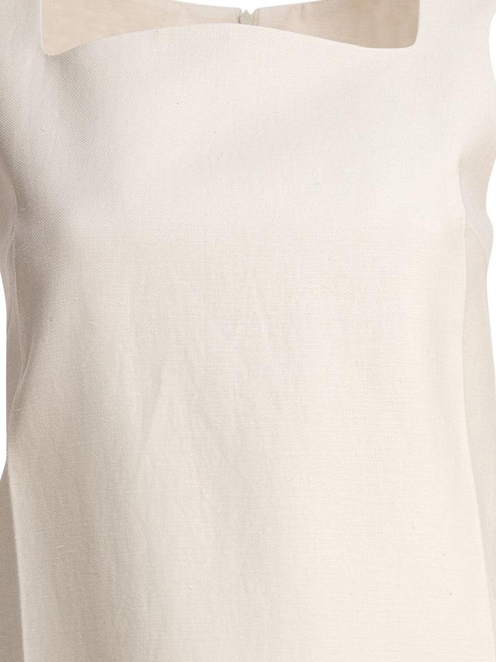 Sandbeige  Abiti - Bianco | cfa64cb34401bc67ae4e7d2bbc5127a3e67cdd1b