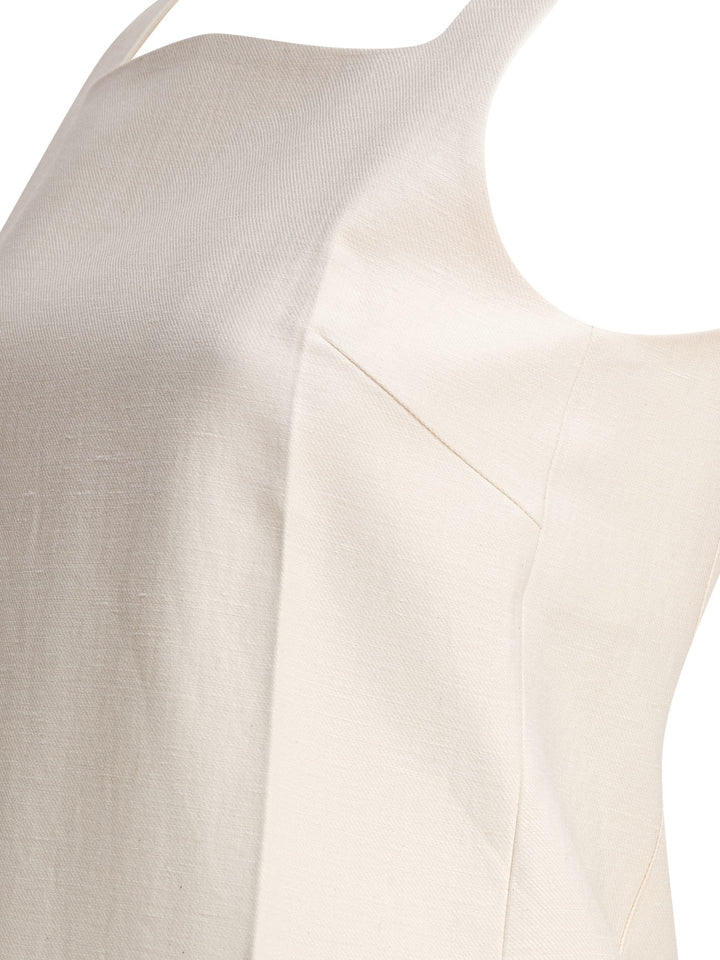 Sandbeige  Abiti - Bianco | 08de86337494c79af8c647c9eeec1f6860446147