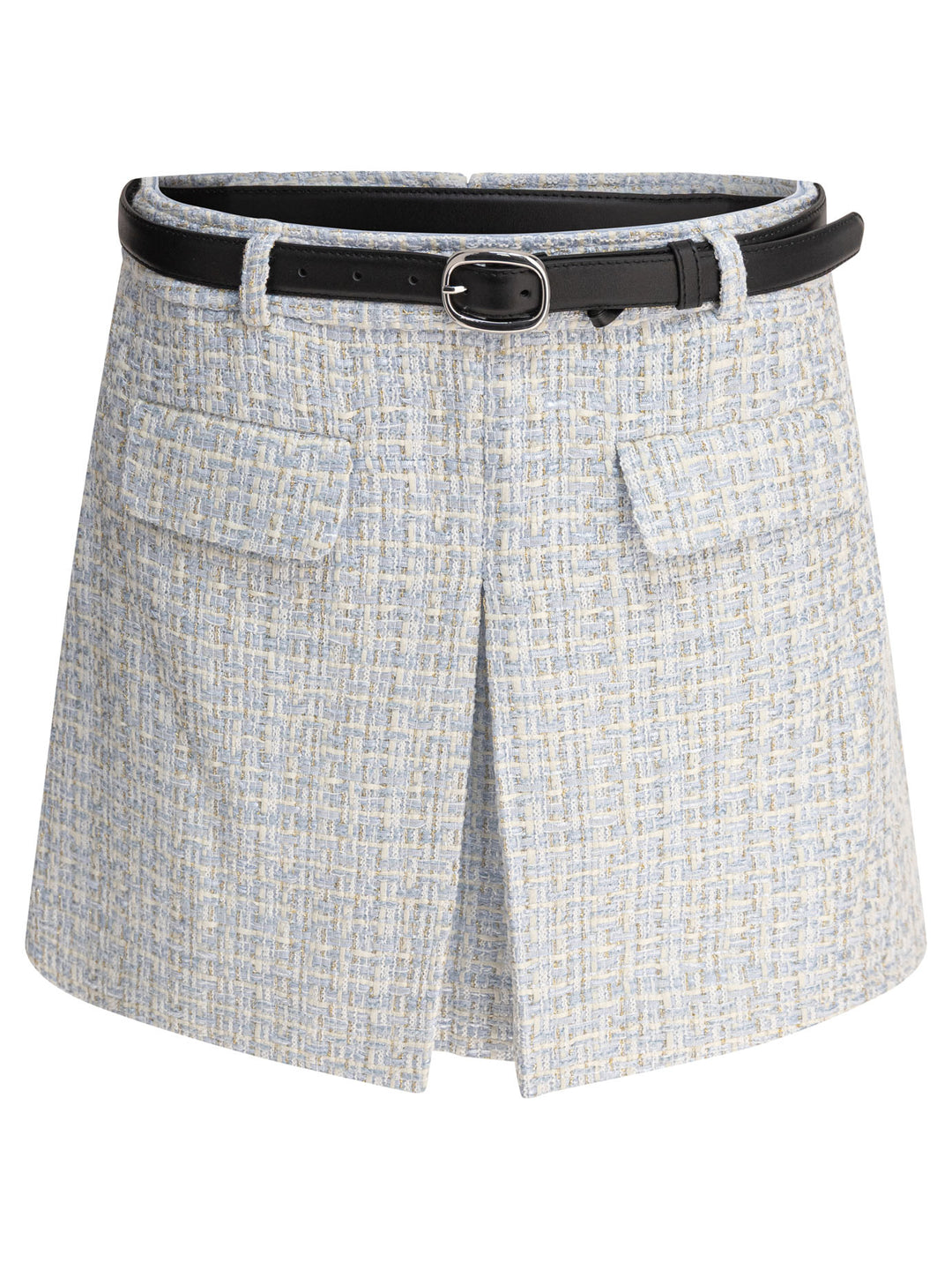 Self-Portrait Belted Miniskirt Gonne - Blu | 8551b10bb923239b1e9d3507f14fe866b773bc86