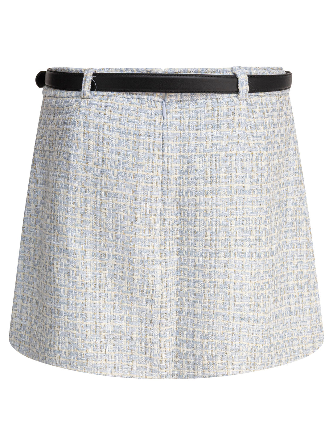 Self-Portrait Belted Miniskirt Gonne - Blu | 1741560fcf4945358482efc5820f305b1860a9f6