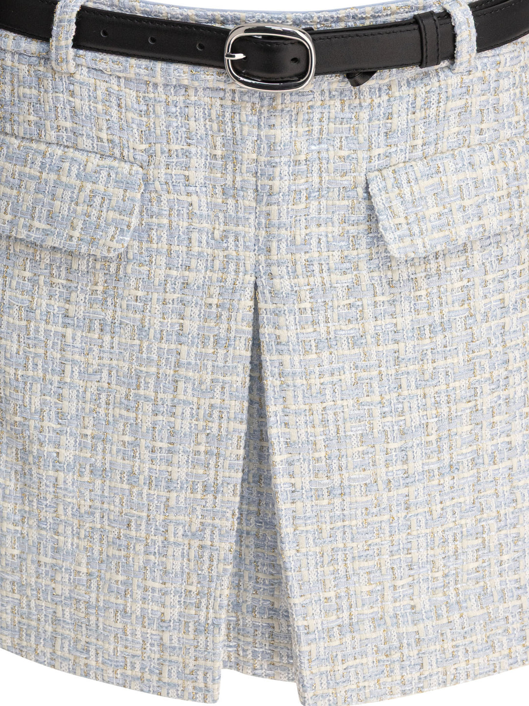 Self-Portrait Belted Miniskirt Gonne - Blu | 0709b2832dc544d10202f49d2f3a0c347fb36854