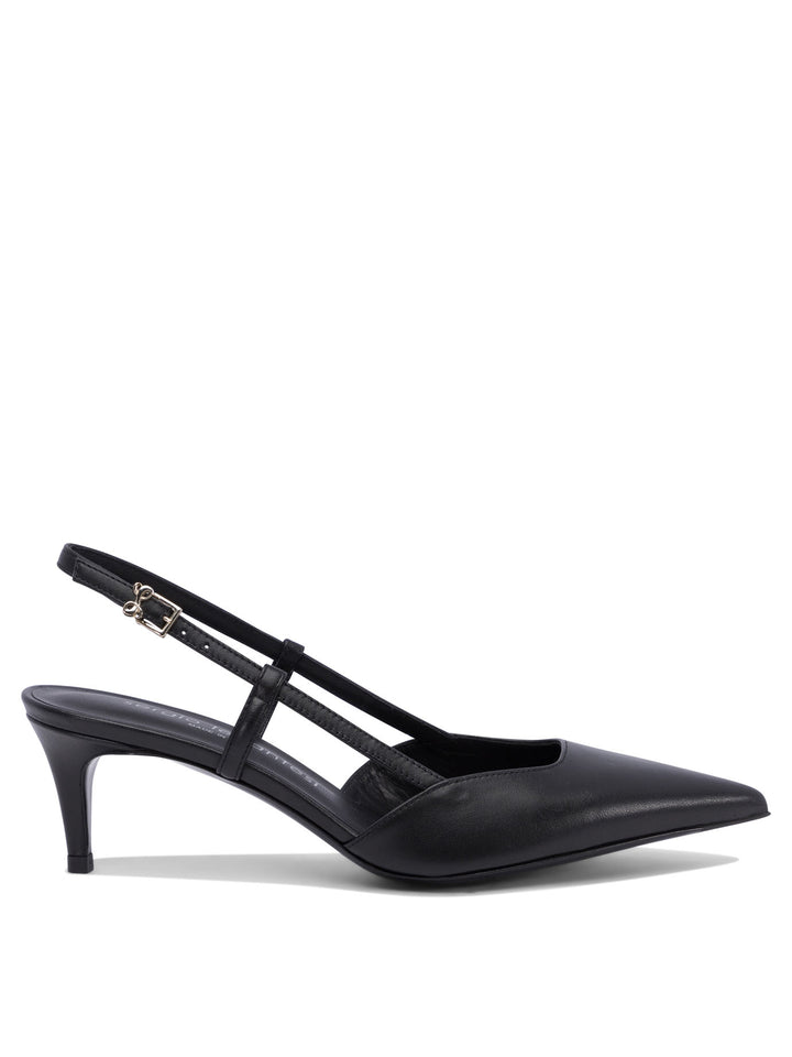 Sergio Levantesi Elsa 50mm Heeled shoes - Nero | 59de303f354c7c620c5718a68748fb4bcadd1889