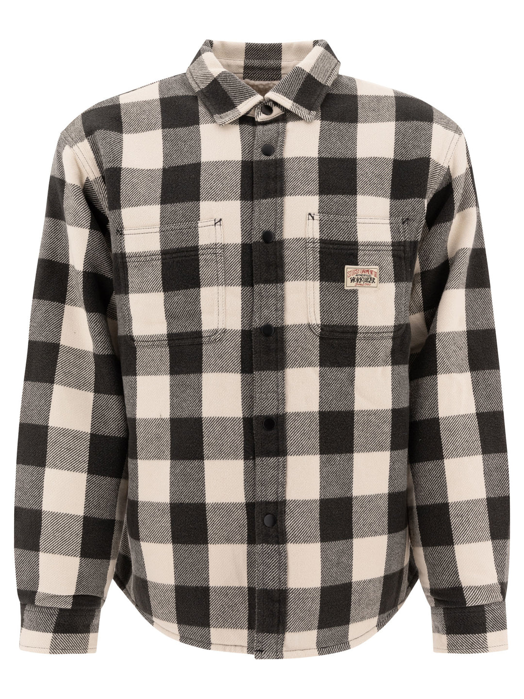 StüSsy Check Jackets and Coats - Nero | 38bc63045371144ec95950db6cd2c36f680a7947