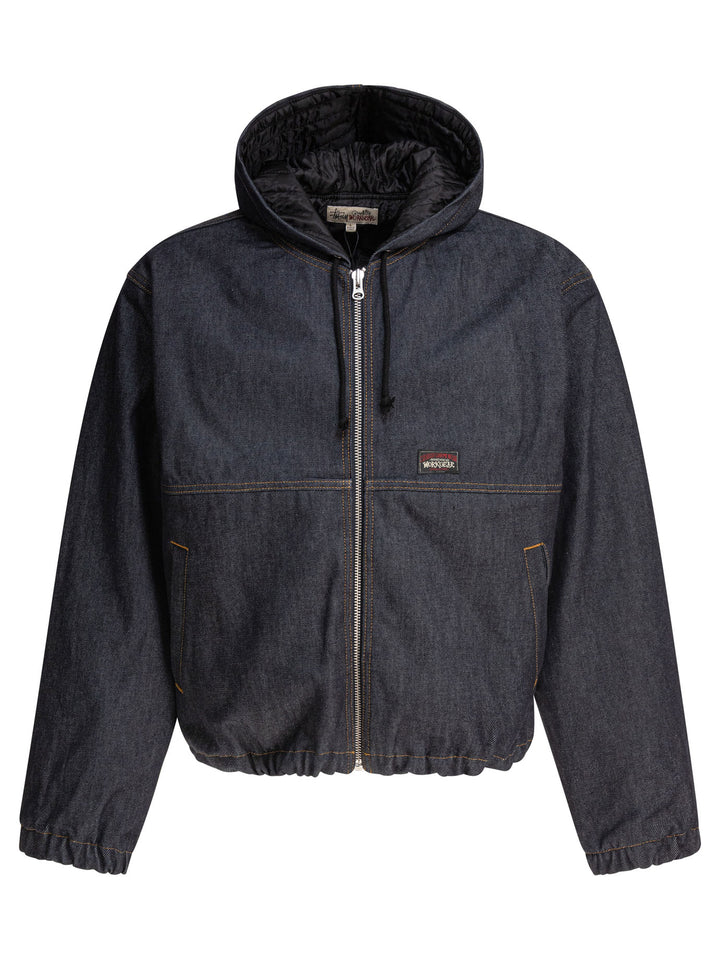 StüSsy Jackets & Coats Jackets and Coats - Blu | 30d4025acb64517eb20d4f4f929190a5376296c0