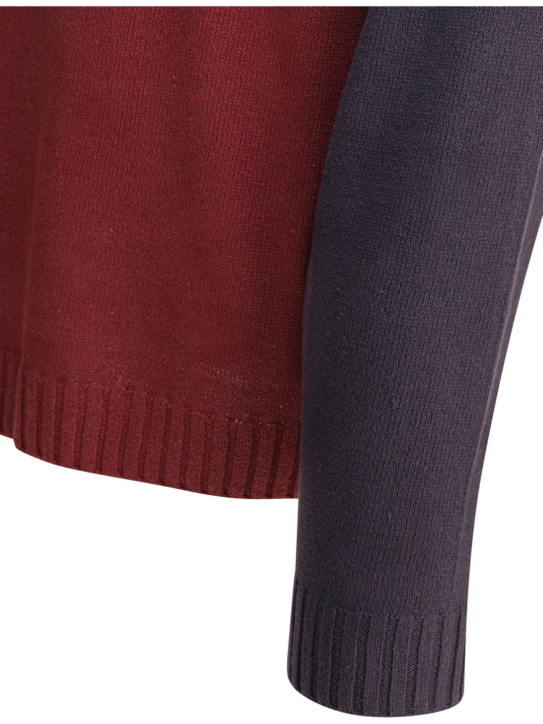 StüSsy Raglan Knitwear - Rosso | d02286a9d2e44778c8c9d1ef5e660adf8943dfd2