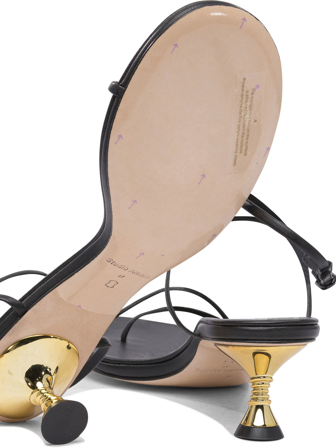 Studio Amelia  Sandali - Nero | 6b7b004521da4eec6ef8ed724e2bffe7c3b44cdd