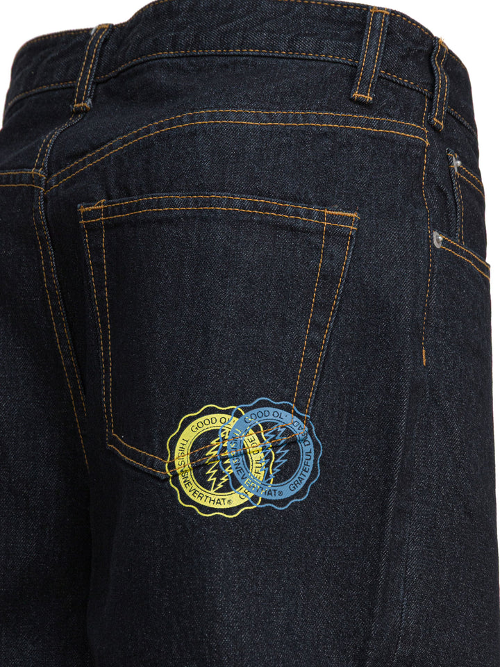 Thisisneverthat® Gd Overlap Lightning Shorts - Blu | dd992efdfbcbac80e6e2b86fc569b098b7022e5d